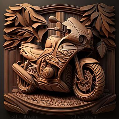 3D модель BMW R 1150 RT (STL)